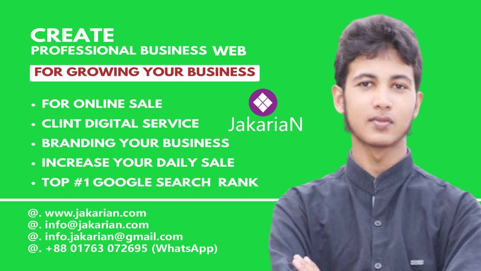 Professional Business Web for Sales