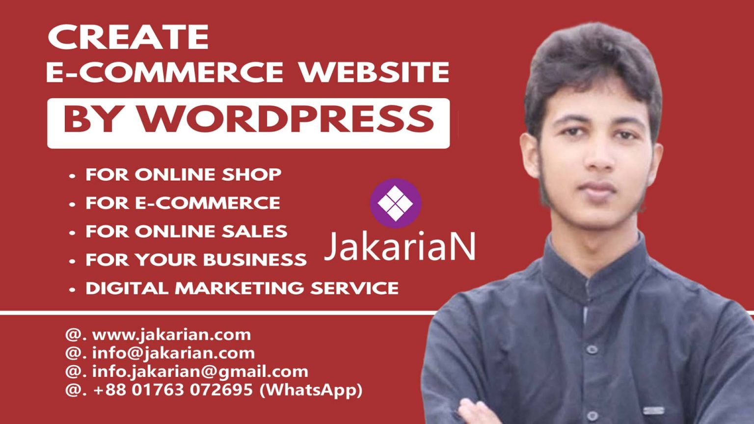 Create E-commerce Website by WordPress