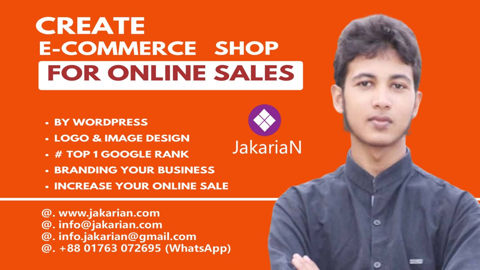 E-commerce Shop Website Create